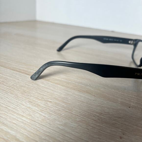 Prada VPR16M TV4-1O1 Eyeglasses Gray Square Frames READ 53-16-140 - Picture 10 of 11